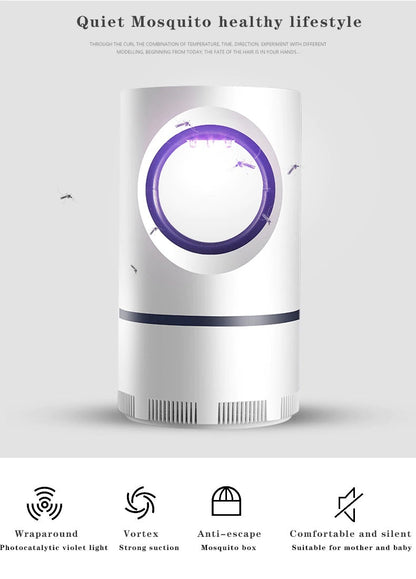 Mosquito Insect Killer – LED Light Trap Control Lamp