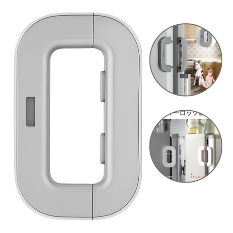 Safety Refrigerator Lock (Original) – Child & Pet Proof | No-Drill, Strong Adhesive Fridge Lock
