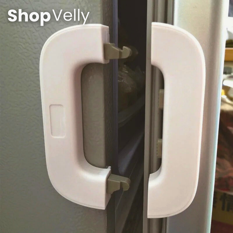 Safety Refrigerator Lock (Original) – Child & Pet Proof | No-Drill, Strong Adhesive Fridge Lock