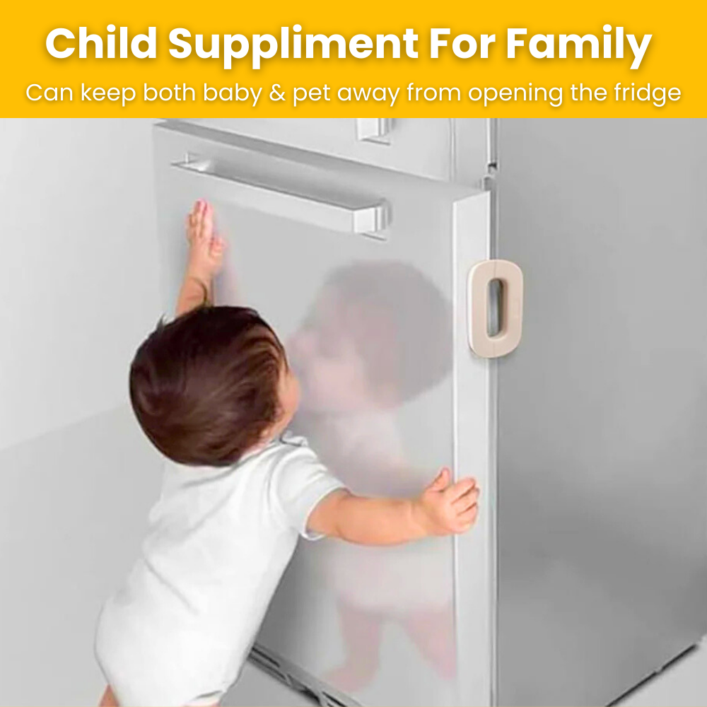 Self-Adhesive Fridge Lock – Child & Pet Proof | Fridge Lock