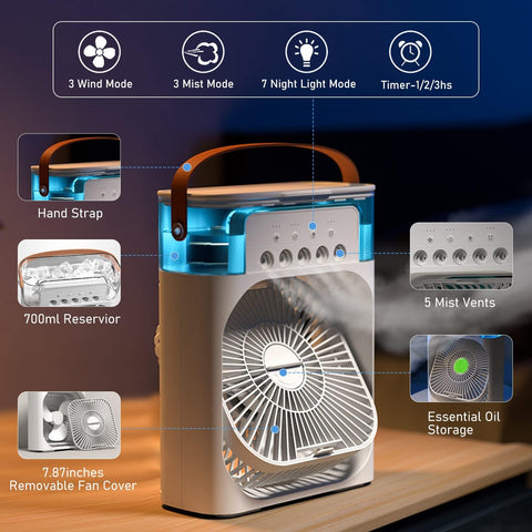 Portable Air Conditioner Fan Large Size