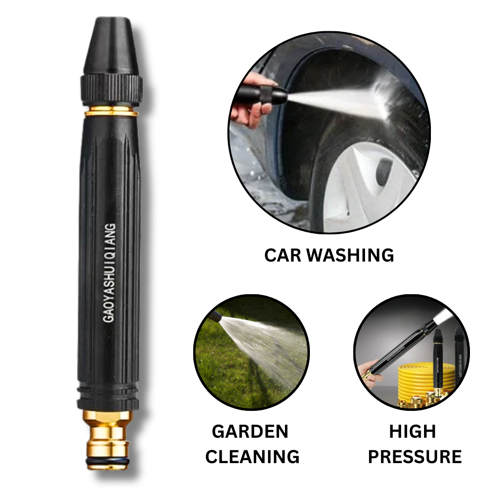 High Pressure Water Gun Nozzle for Car Wash & Gardening