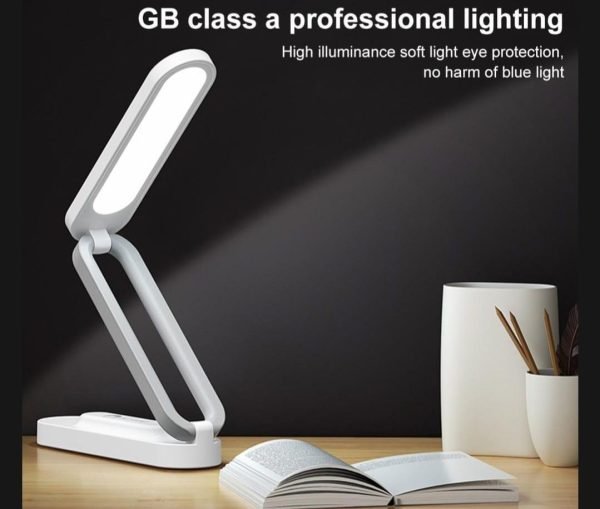 ⚡ B005 LED Folding Table Lamp – Rechargeable Desk Light 🌟
