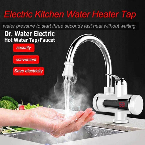 Instant Electric Water Heater Tap – Electric Faucet Tap With Shower