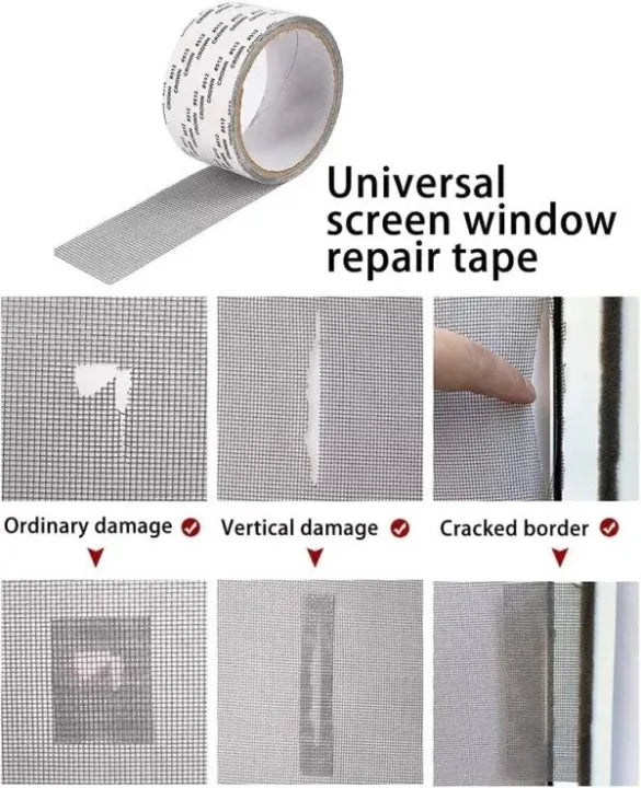 ⚡ Mesh Roll Tape – Screen Repair Patch (2m) 🌟