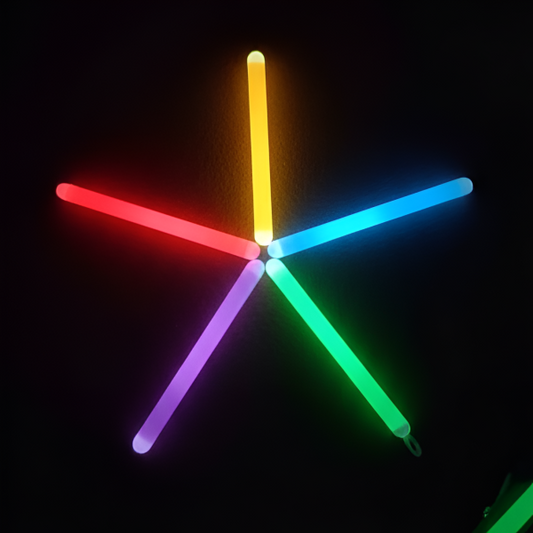⚡ NiceGlow Glow Sticks – 6 Inch Party Lights (Assorted Colors) 🌟
